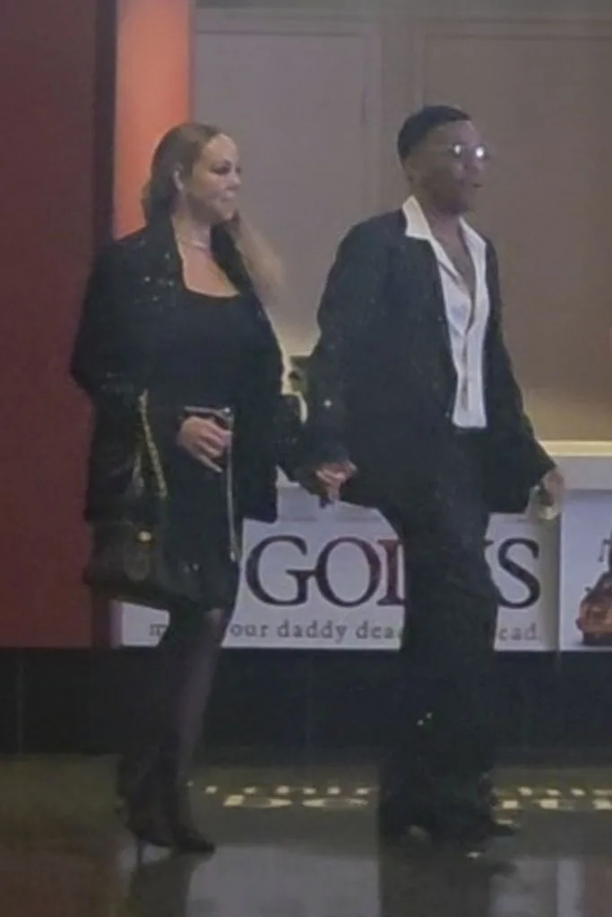 The two stars were seen in video holding hands as they stepped out to attend a screening of “The Devil Wears Prada 2” at Century City mall in Los Angeles. BACKGRID
