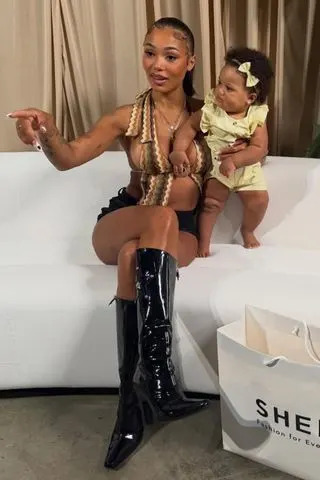 Coi Leray and her daughterCredit: Coi Leray/instagram