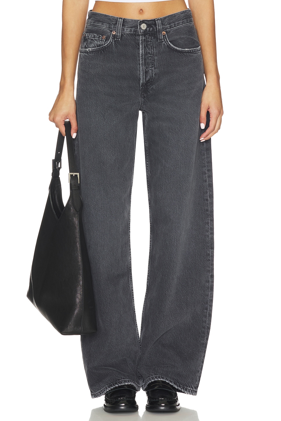 Arc Loose Wide Jeans