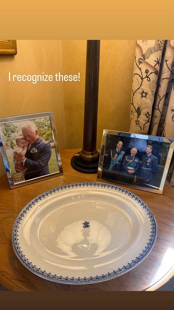 Chris Jackson shared a new snap inside of Highgrove
