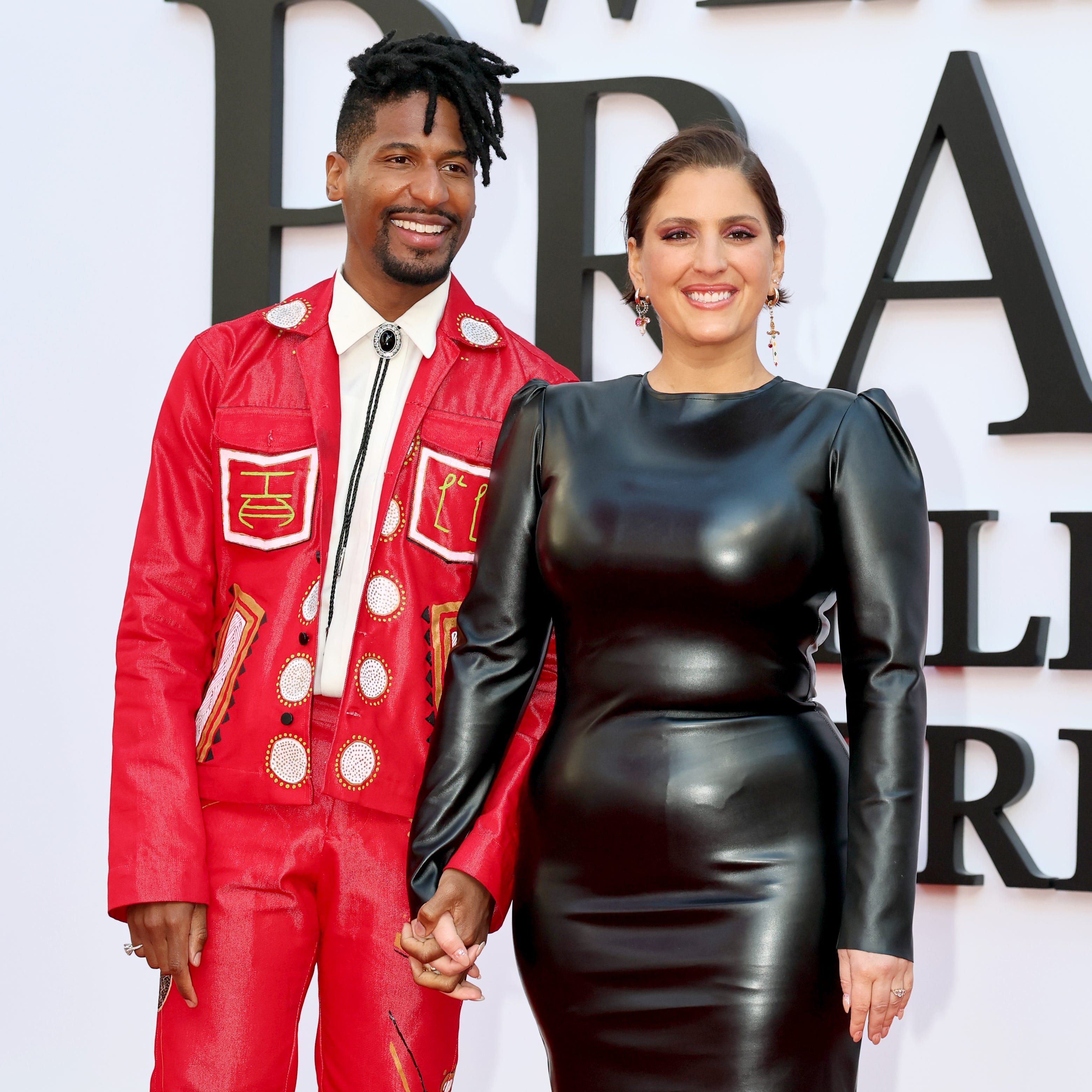 Suleika Jaouad and Jon Batiste at the 20th Century Studios "The Devil Wears Prada 2" World Premiere