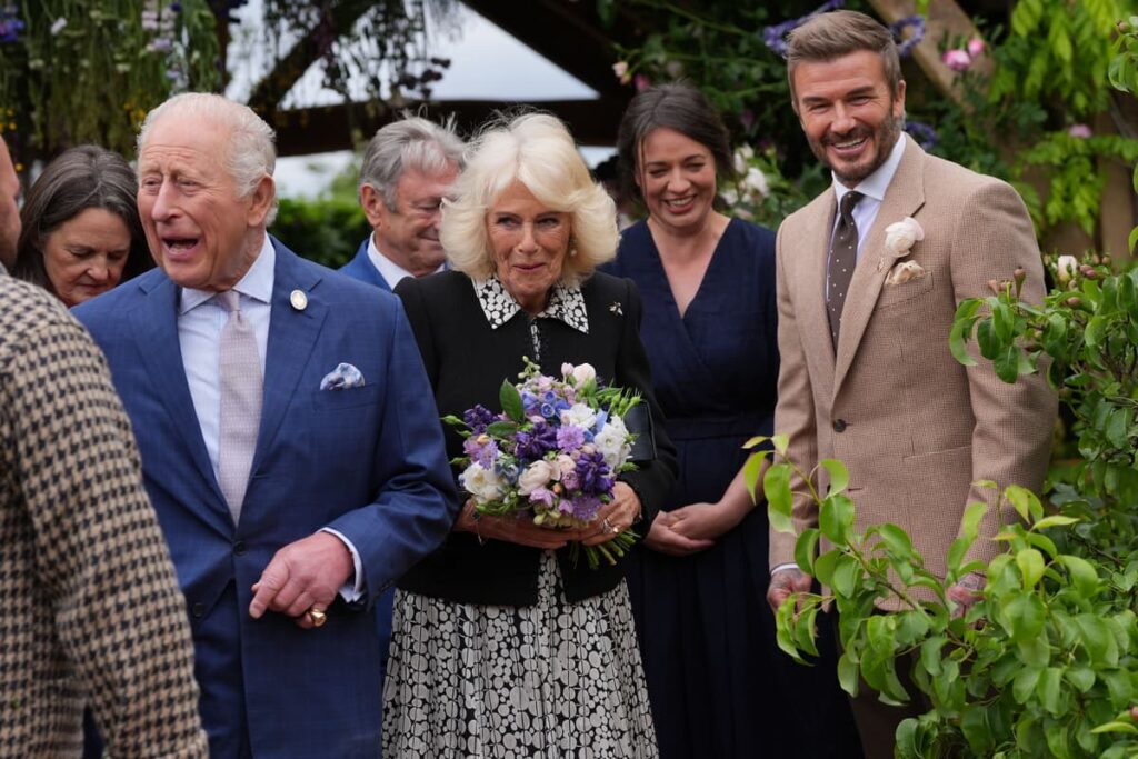 David Beckham is all smiles as he meets the King at Chelsea Flower Show – London Evening Standard David Beckham is all smiles as he meets the King at Chelsea Flower Show - London Evening Standard