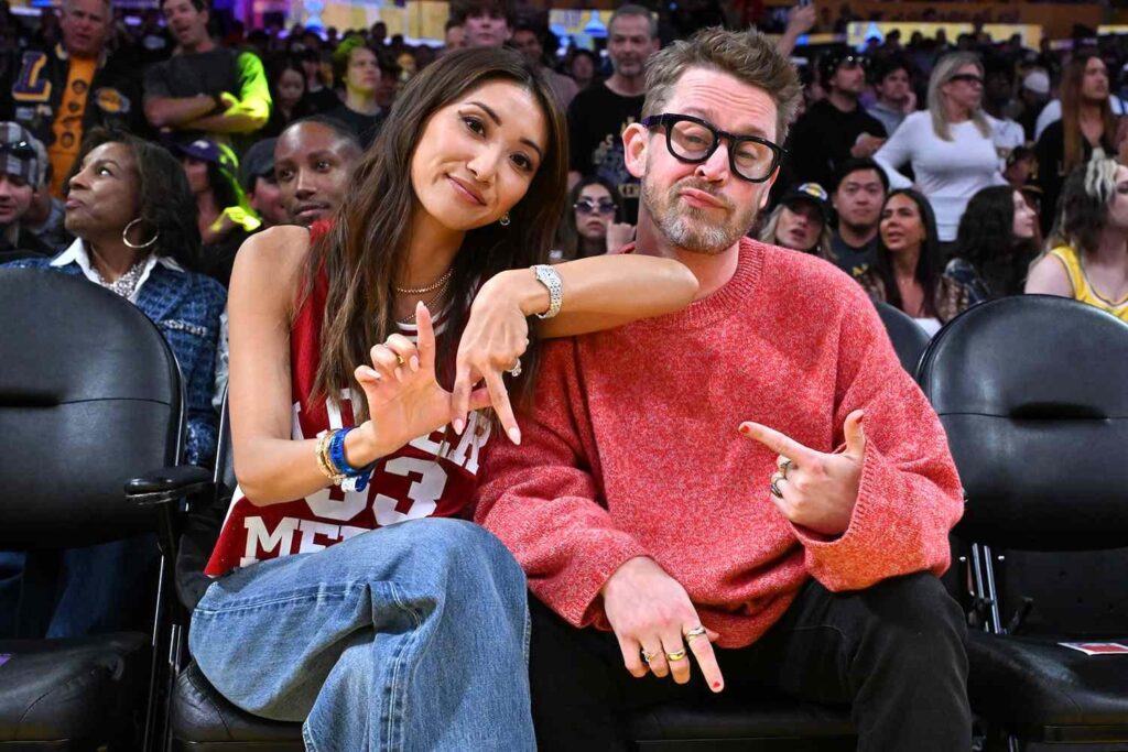 Brenda Song Says Macaulay Culkin Is 'Always Worried' She'll 'Get into a Fight' at an L.A. Lakers Game