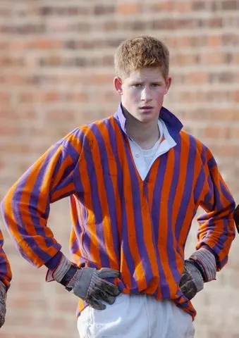 Prince Harry at Eton College in November 2001.Credit: Getty Images
