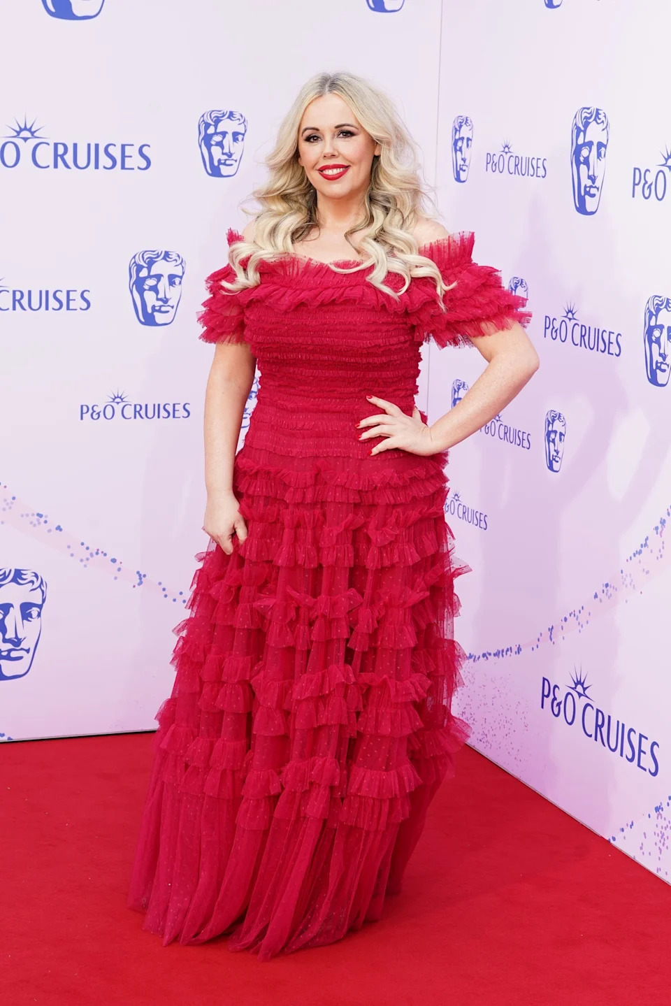 Roisin Conaty wore Needle and Thread (PA)