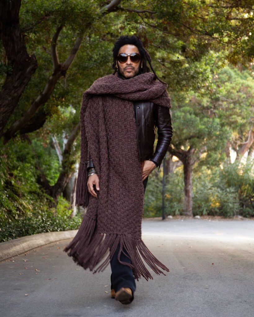 Happy 62nd birthday to big scarf aficionado, Lenny Kravitz!