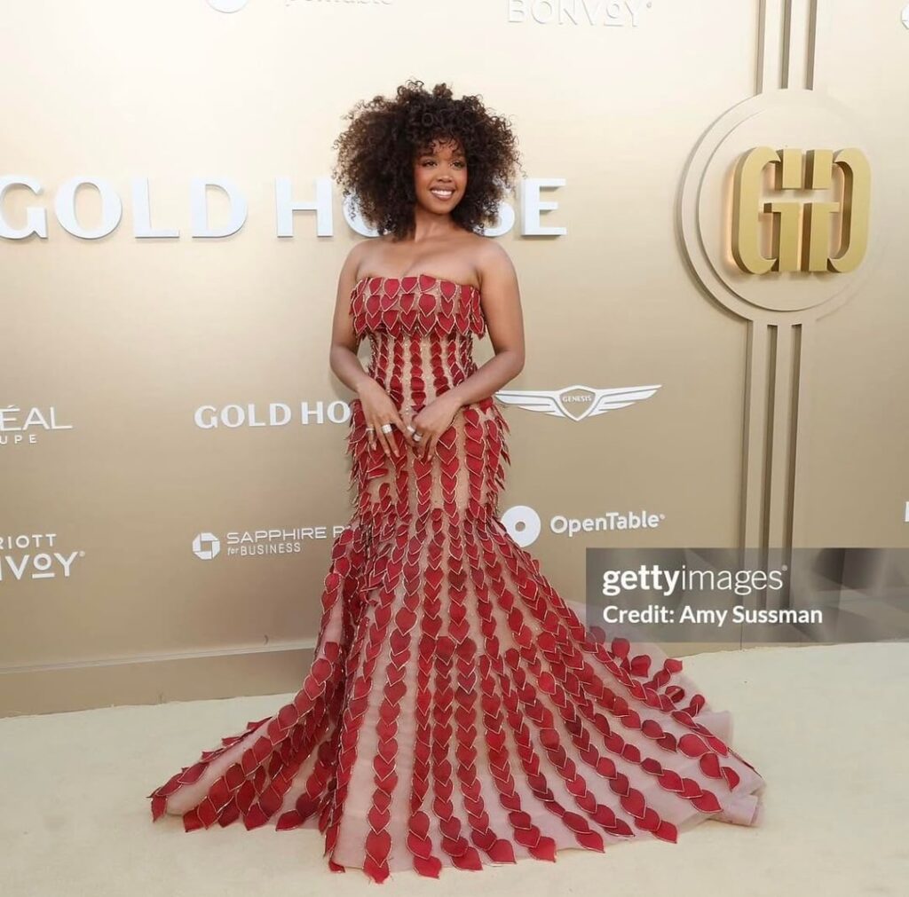 H.E.R. in Phan Huy SS26 Couture at Gold House Annual Gold Gala (May 9, 2026)