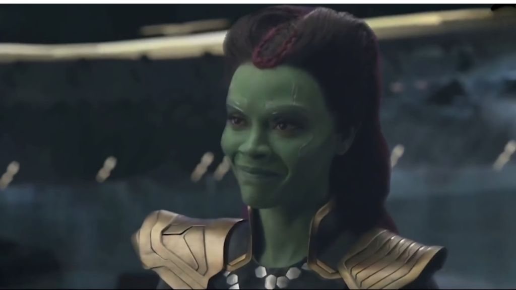 A young Gamora in Avengers Infinity War