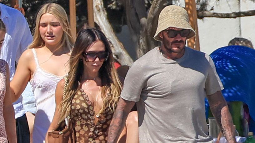 Victoria and David Beckham Switch Up Their Style For Summer Vacation Victoria and David Beckham Switch Up Their Style For Summer Vacation