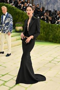 Rebecca Hall at The 2026 Met Gala Celebrating "Costume Art" held at The Metropolitan Museum of Art on May 04, 2026 in New York, New York.