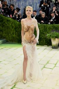 Sabine Getty at The 2026 Met Gala Celebrating "Costume Art" held at The Metropolitan Museum of Art on May 04, 2026 in New York, New York.
