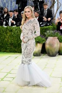 Lindsey Vonn at The 2026 Met Gala Celebrating "Costume Art" held at The Metropolitan Museum of Art on May 04, 2026 in New York, New York.