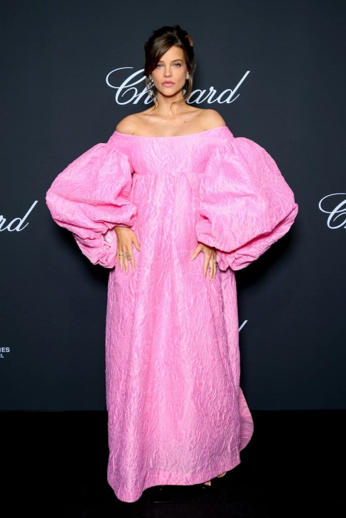 Barbara Palvin wearing Willy Chavarria at the 2026 Trophée Chopard Ceremony during Cannes Film Festival
