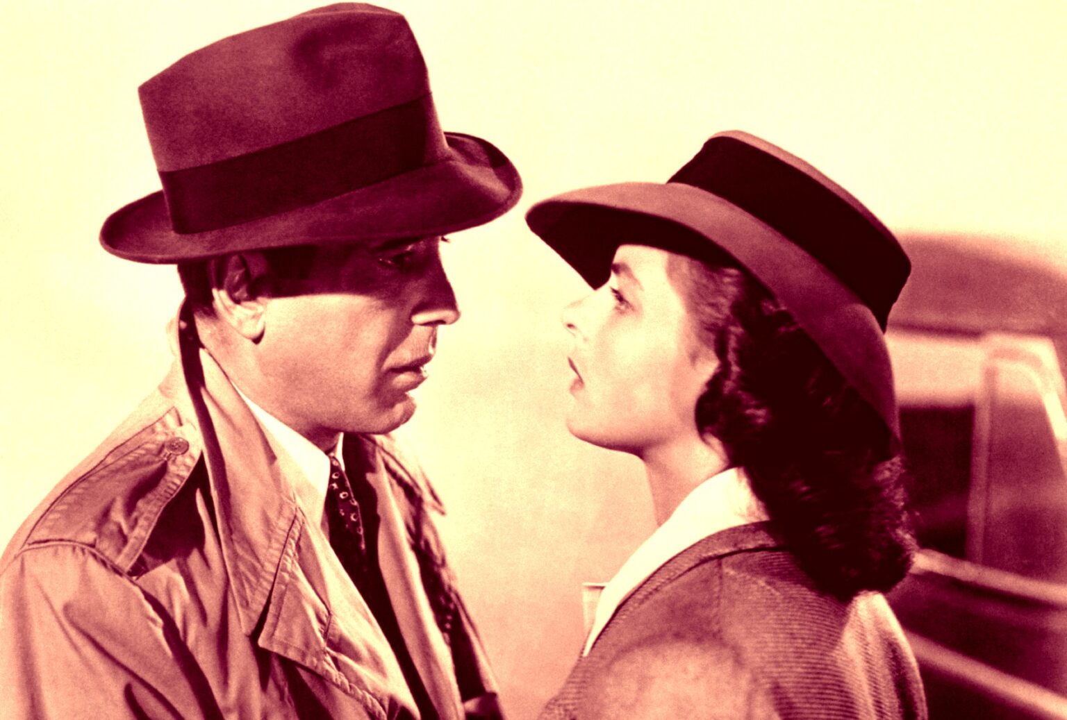 Humphrey Bogart and Ingrid Bergman in "Casablanca" (Sunset Boulevard/Corbis via Getty Images)