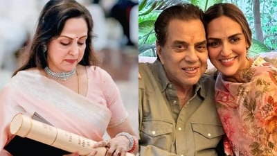 Esha Deol pens emotional note as Hema Malini accepts  Dharmendra's Padma Vibhushan on his behalf.
