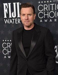 Ewan McGregor at the 30th Annual Critics Choice Awards held at The Barker Hangar on February 7, 2025 in Santa Monica, California.