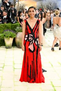 Chioma Nnadi at The 2026 Met Gala Celebrating "Costume Art" held at The Metropolitan Museum of Art on May 04, 2026 in New York, New York.