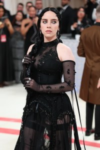 Billie Eilish at the 2023 Met Gala: Karl Lagerfeld: A Line of Beauty held at the Metropolitan Museum of Art on May 1, 2023 in New York, New York. (Photo by Christopher Polk/WWD via Getty Images)