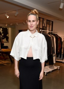Rumer Willis at the God's True Cashmere x Nick Fouquet Collaboration Launch at Just One Eye on October 25, 2023 in Los Angeles, California (Photo by Gilbert Flores/WWD via Getty Images)