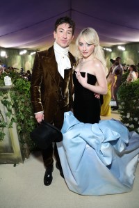 NEW YORK, NEW YORK - MAY 06:  (L-R) Barry Keoghan and Sabrina Carpenter attend The 2024 Met Gala Celebrating "Sleeping Beauties: Reawakening Fashion" at The Metropolitan Museum of Art on May 06, 2024 in New York City. ( (Photo by Kevin Mazur/MG24/Getty Images for The Met Museum/Vogue)