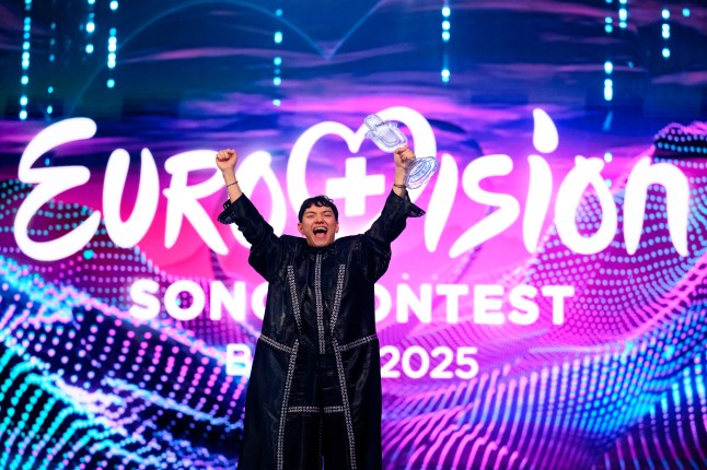 JJ on the Eurovision stage