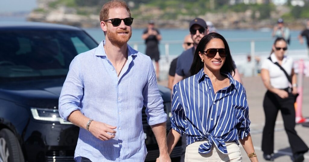 Royal Family Didn't Contact Prince Harry & Meghan Markle On Their Anniversary — Insider