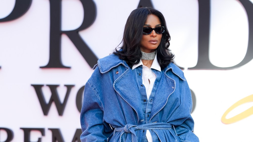 Ciara at the 20th Century Studios "The Devil Wears Prada 2" World Premiere held at David Geffen Hall at Lincoln Center on April 20, 2026 in New York, New York. (Photo by John Nacion/Variety via Getty Images)