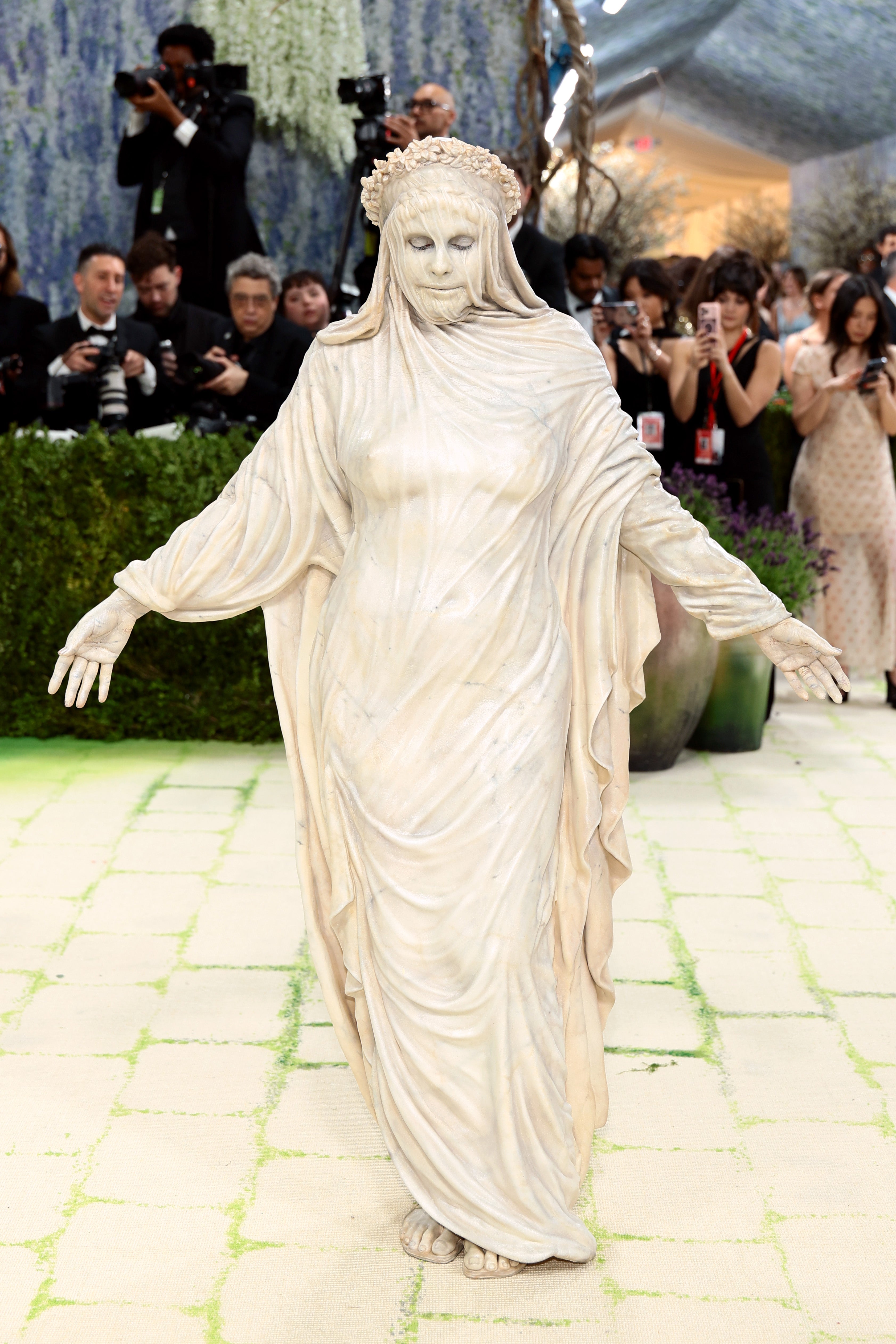 You’d expect nothing less from the queen of costumes!