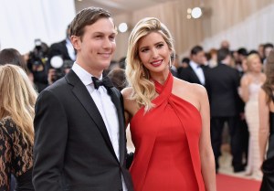 NEW YORK, NY - MAY 02: Jared Kushner and wife  Ivanka Trump attend the 