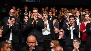 CANNES, FRANCE - MAY 28: Members of the audience applaud during the Closing Ceremony of the 70th annual Cannes Film Festival at Palais des Festivals on May 28, 2017 in Cannes, France.  (Photo by Pascal Le Segretain/Getty Images)