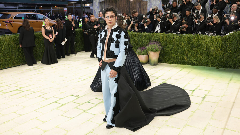 Hudson Williams at the 2026 Met Gala.