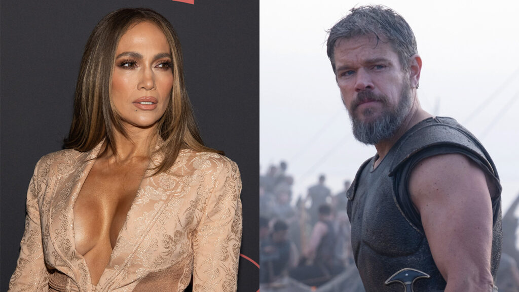 Hollywood Winners & Losers: Upfronts and ‘The Odyssey’ Culture War Jennifer Lopez and Matt Damon The Odyssey