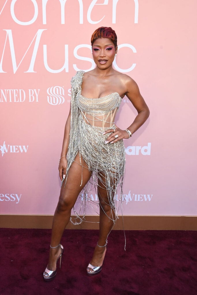 Keke Palmer at the 2026 Billboard Women in Music 