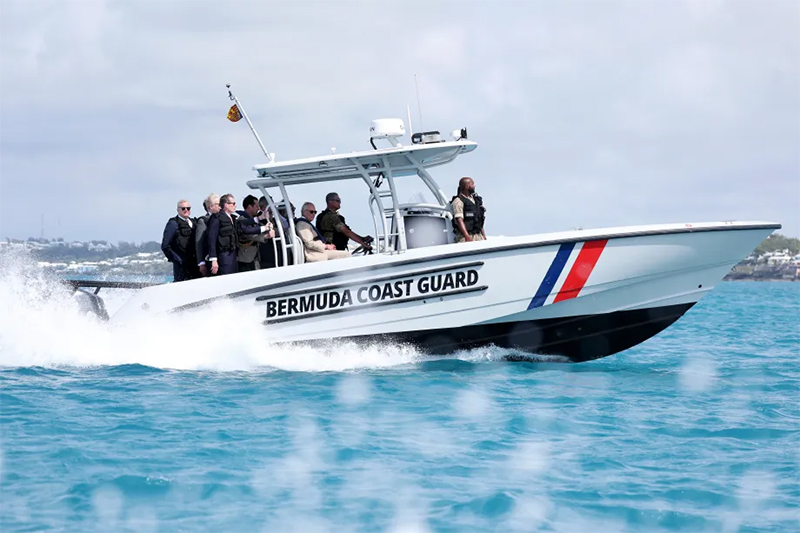 King visits Bermuda May 1 2026 12