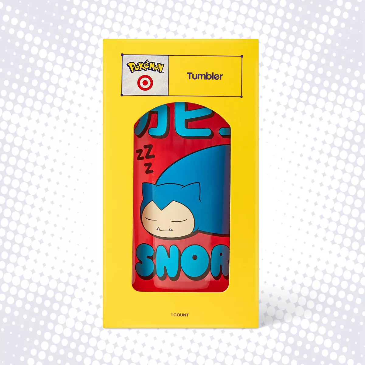 Snorlax Tumbler 20oz - Poku0026#233;mon X Target