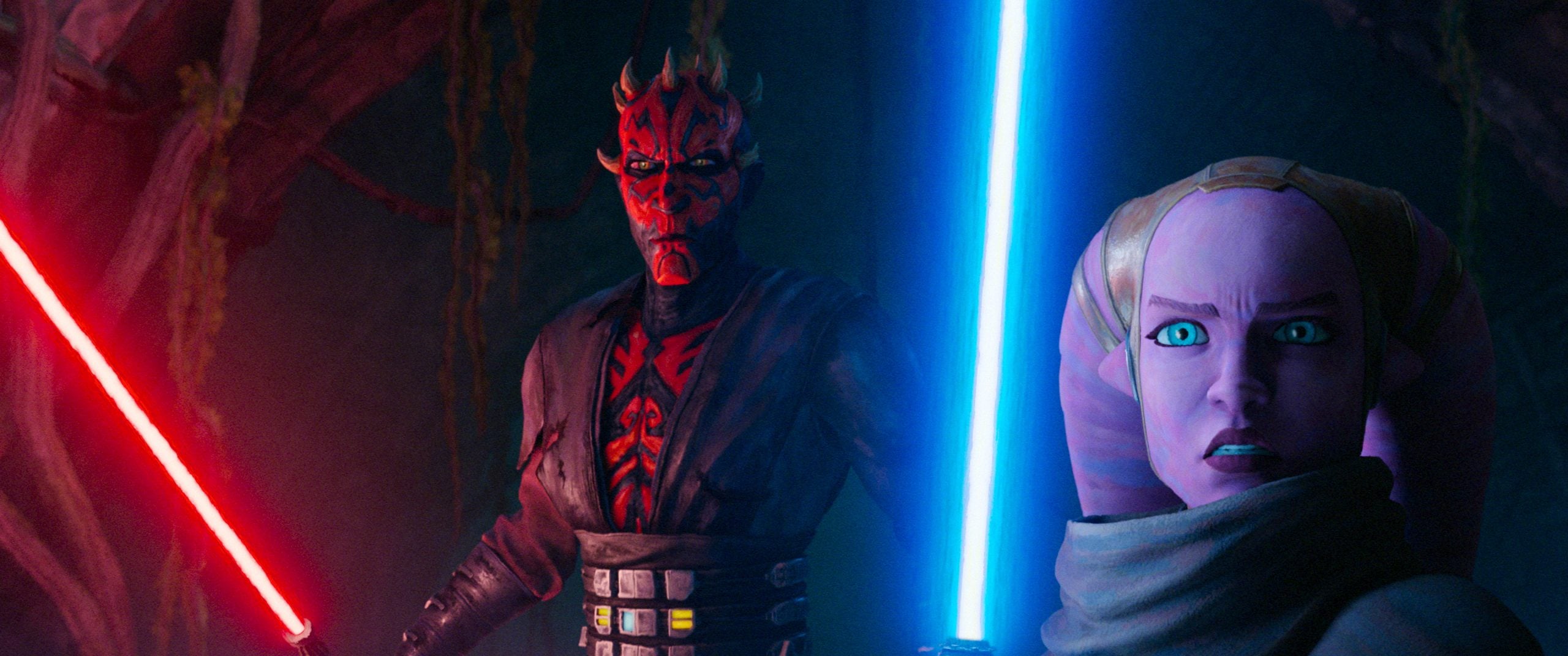Maul and Devon Izara fighting together in Maul: Shadow Lord