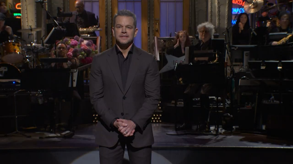 Matt Damon’s SNL monologue that includes a Mother’s Day greeting in case you forgot to buy a gift