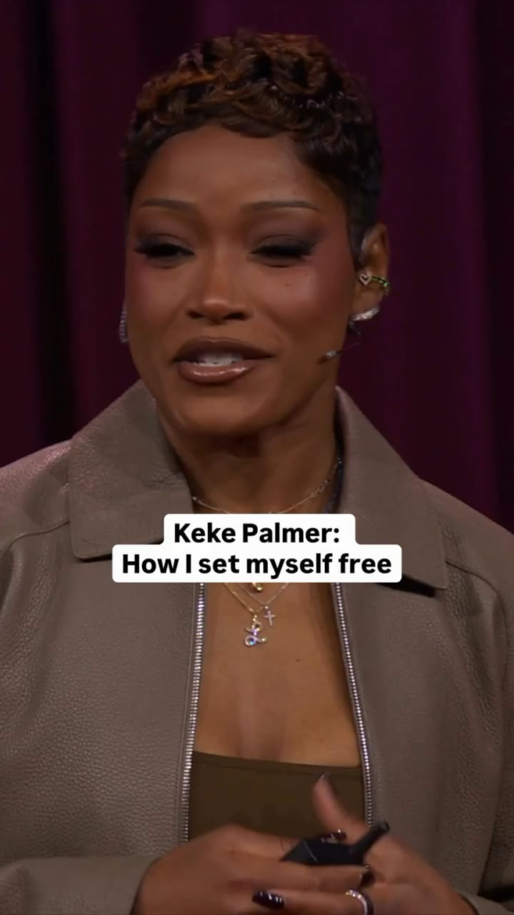 Keke Palmer: “I'm just a girl that wanted herself and her family out of poverty. And once we was out, I forgot to let myself free.”