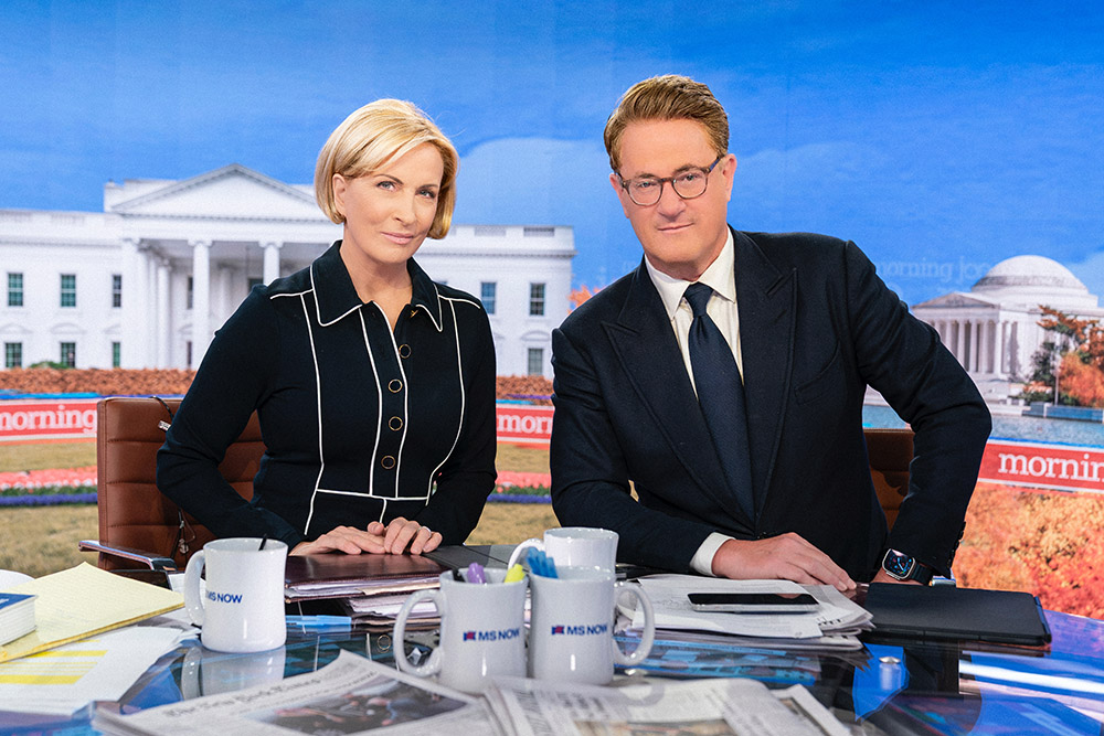 Mika Brzezinski and Joe Scarborough