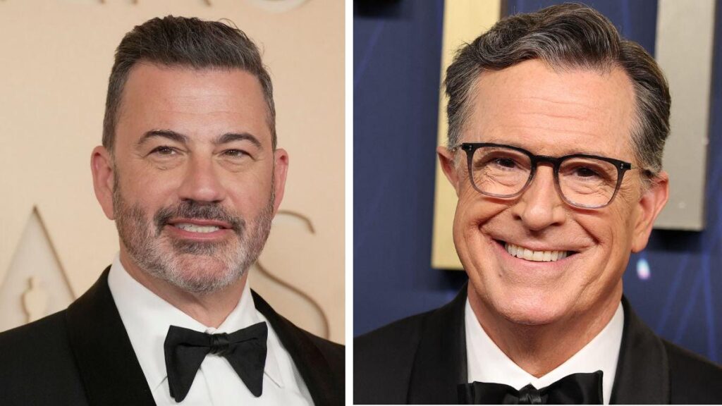 Jimmy Kimmel Calls Out Stephen Colbert Fans for Not Ditching Paramount+ After 'The Late Show' Cancellation
