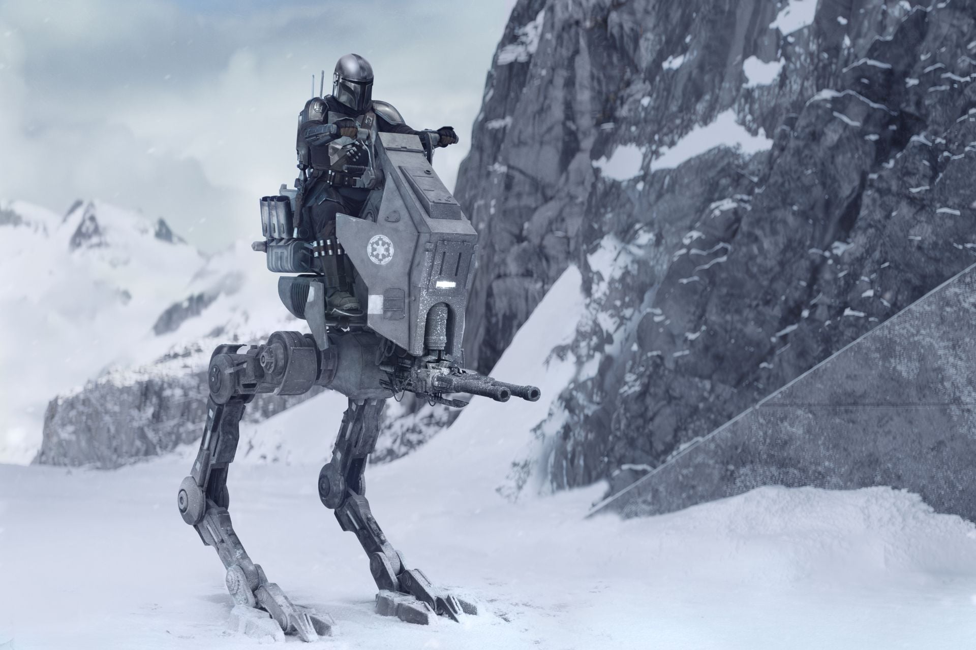Mandalorian And Grogu Walker