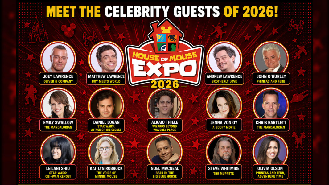 Meet the Celebrity Guests of House of Mouse Expo 2026