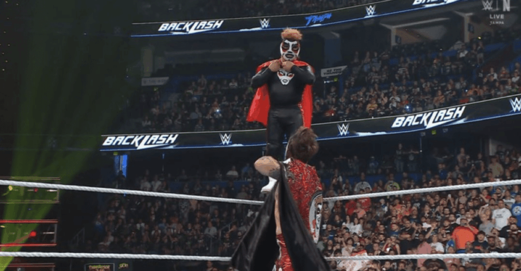 Danhausen’s mystery partner was a mini clone, they still beat Miz & Kit Wilson at Backlash
