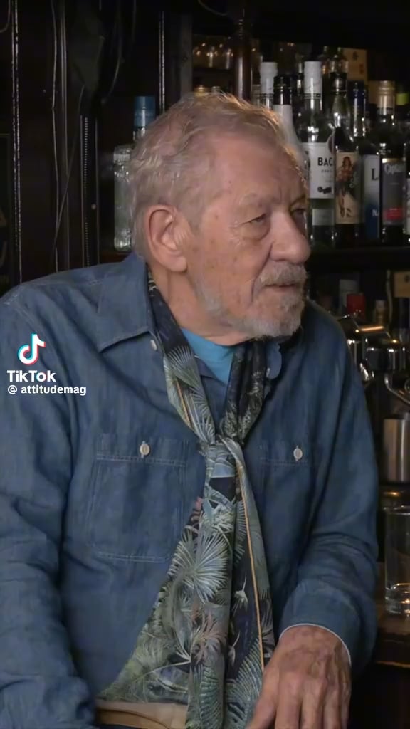 Sir lan McKellen on not having kids “I’ve got young people I’m allowed to criticise and befriend and love. “They don’t need to come from your loins for you to feel that they’re family.”