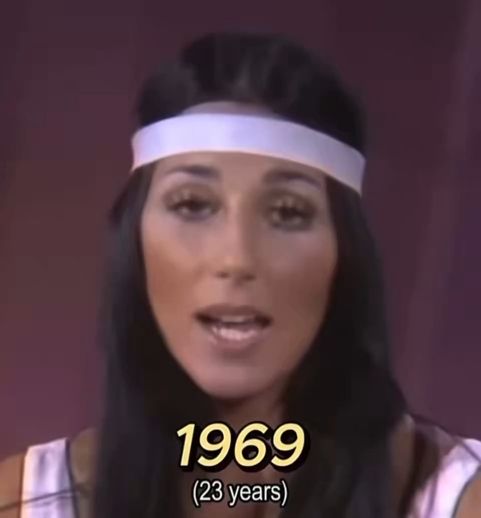 The evolution of Cher in honor of her 80th birthday