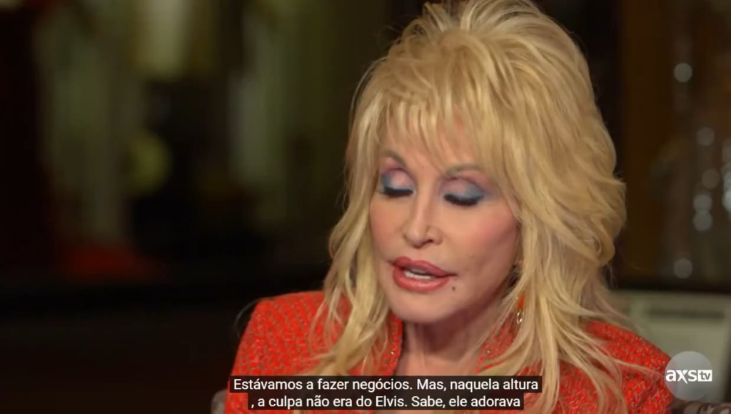 Dolly Parton in old interview recalling how she didn’t let Elvis release his recording of “I Will Always Love You” because Colonel Tom Parker told her that Elvis doesn’t release anything he doesn’t get at least half of publishing on
