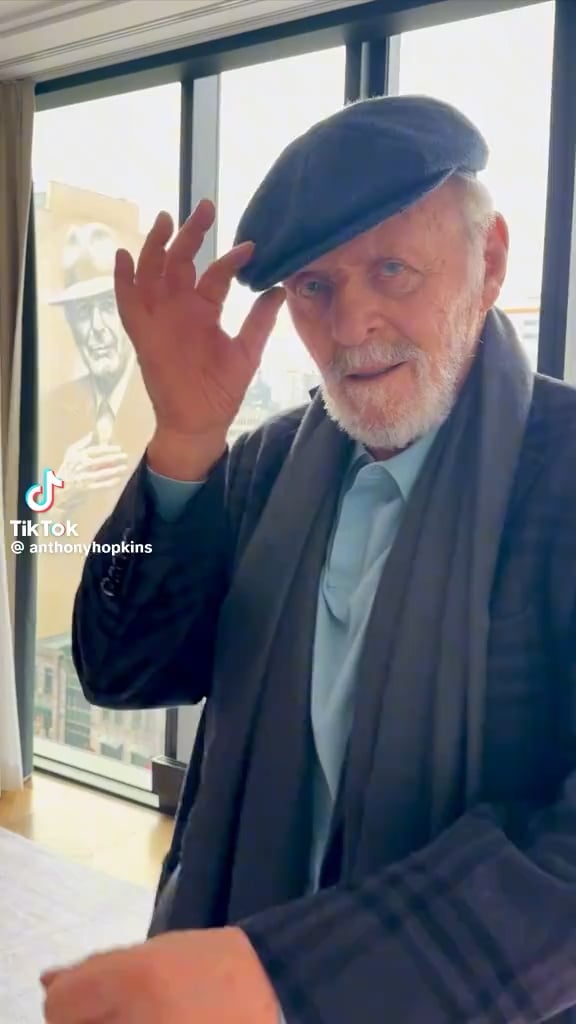 Anthony Hopkins “When in Montréal, Dance Me to the End of Love”