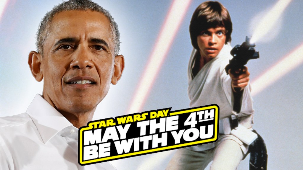 Barack Obama & Luke Skywalker Team For Presidential Library Opening