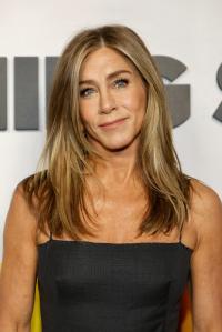 Jennifer Aniston at the red carpet for the Variety x Apple TV "The Morning Show' Finale and Reception at Linwood Dunn Theater on November 19, 2025 in Los Angeles, California.
