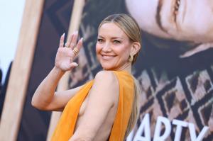 Kate Hudson at the "Marty, Life is Short" Los Angeles premiere held at The Egyptian Theatre on May 06, 2026 in Los Angeles, California.